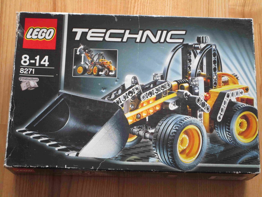 Klocki LEGO Technic 8271 ładowarka 200 elementów 11529409395