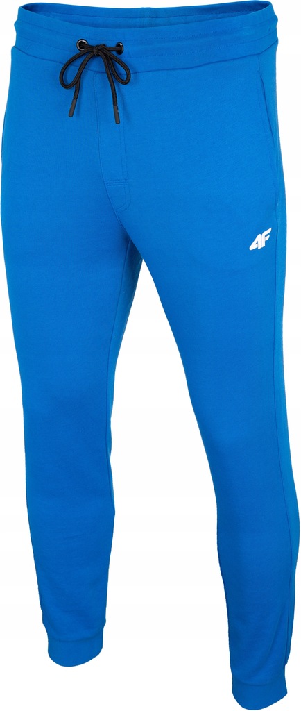 Spodnie męskie dresowe 4F SPMD001 niebieskie L