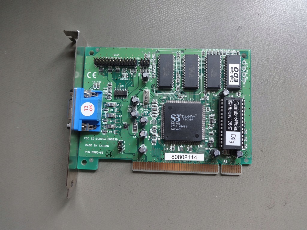 HERCULES PCI TERMINATOR 64 S3 Trio64V+ 2MB