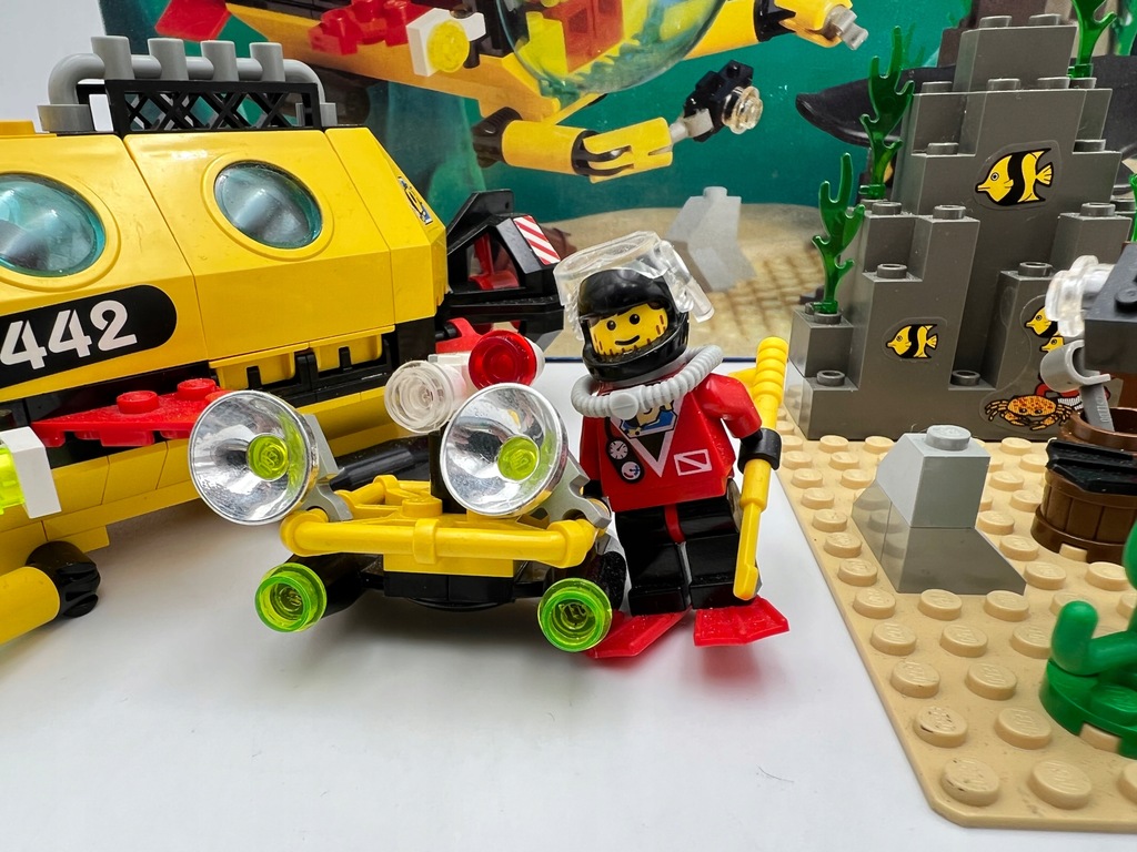 Lego 6442 Divers Sting Ray Explorer BOX 12139333302 oficjalne