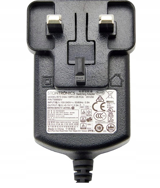 4/975 Oryginalny zasilacz wtykowy Raspberry Pi