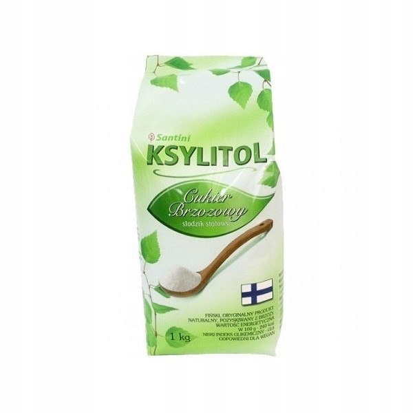 SANTINI KSYLITOL C KRYSTALICZNY 1KG TOREBKA