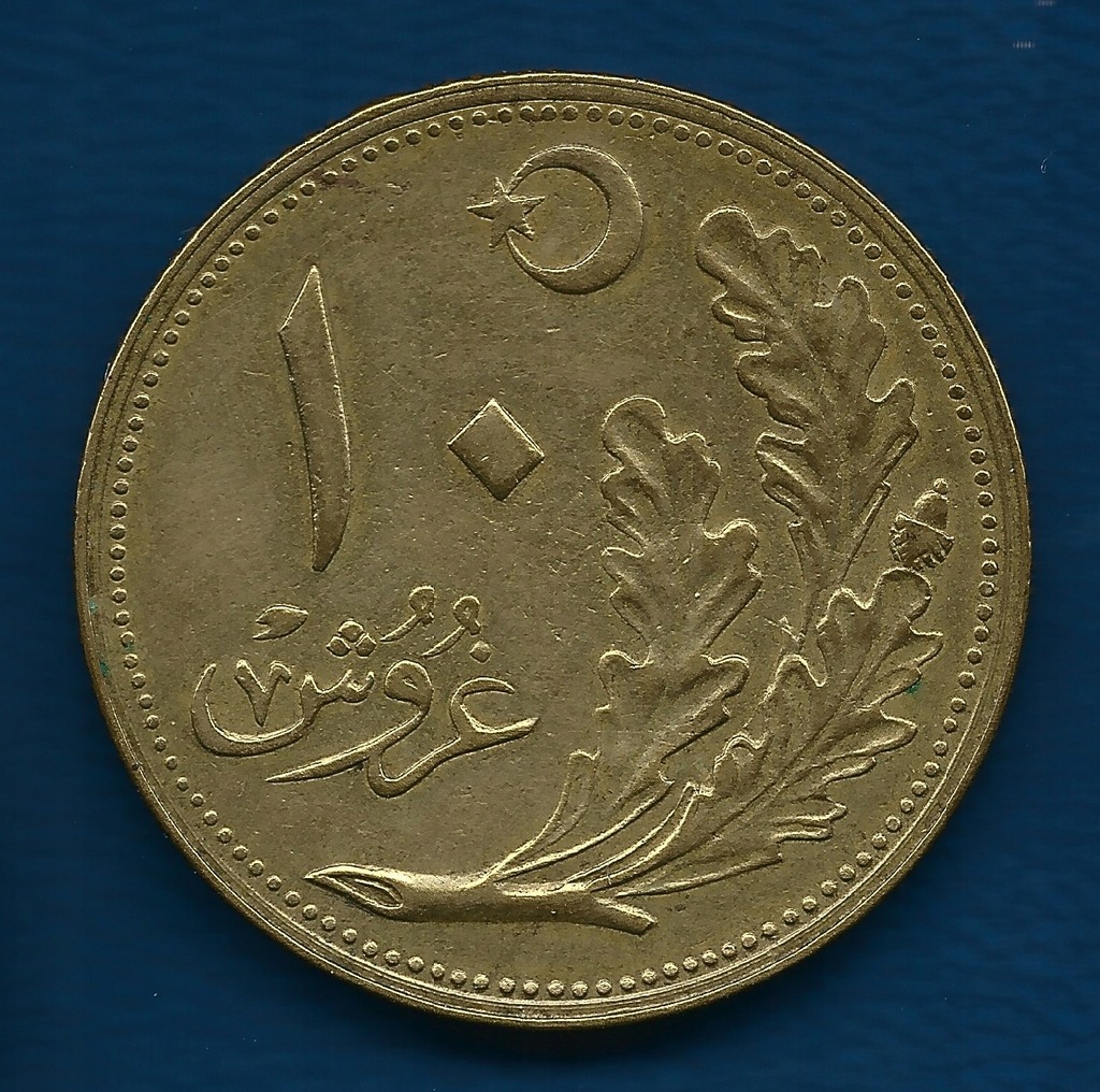 Turcja 10 kurus 1922