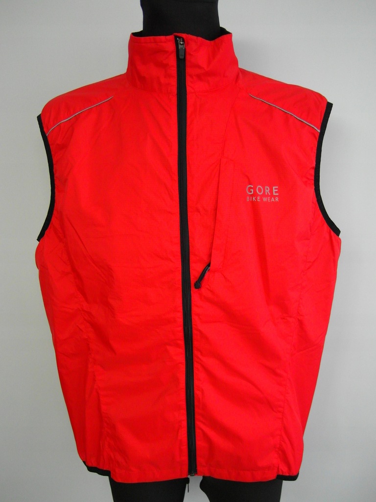 GORE WINDSTOPPER KAMIZELKA ROWEROWA XXL BDB STAN