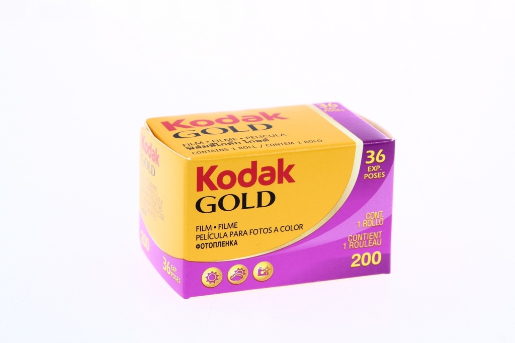 Kodak Gold 200/36 film analog kolor wakacje