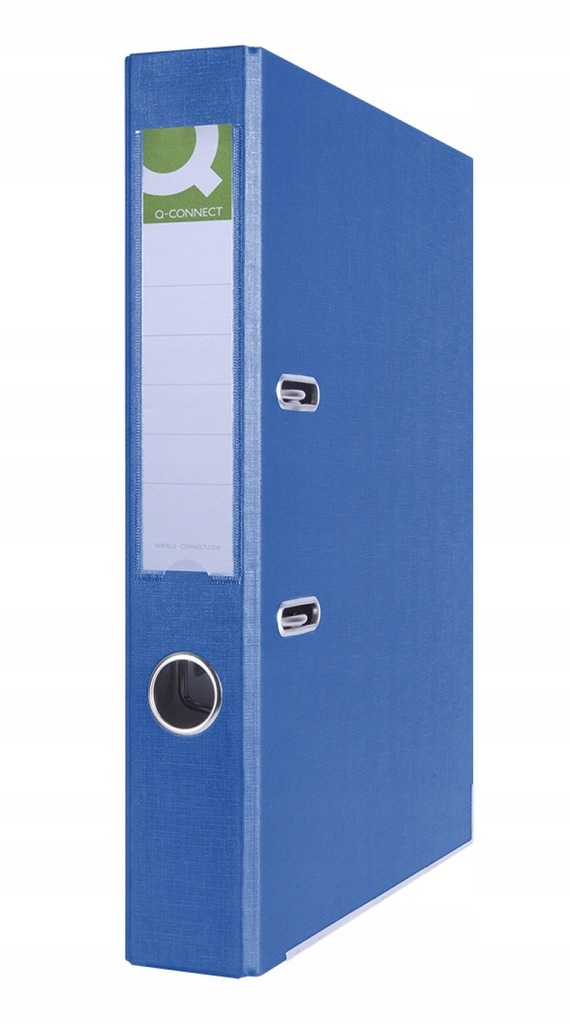 Segregator z szyną PP A4/55mm niebieski