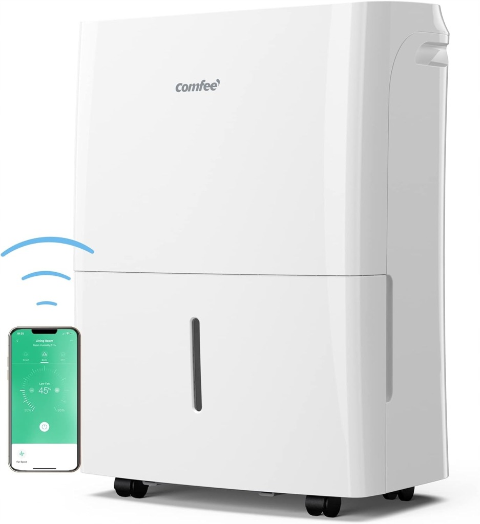 Comfee Osuszacz 16L 80m³ 32m² Smart zbiornik 3L MDDF-16DEN7-WF