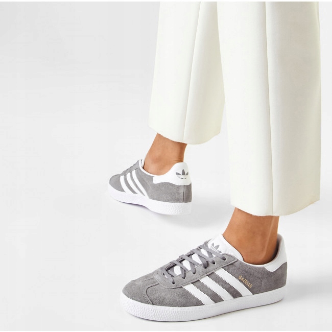 ADIDAS GAZELLE TRAMPKI DAMSKIE SZARE 38 2/3 FDB