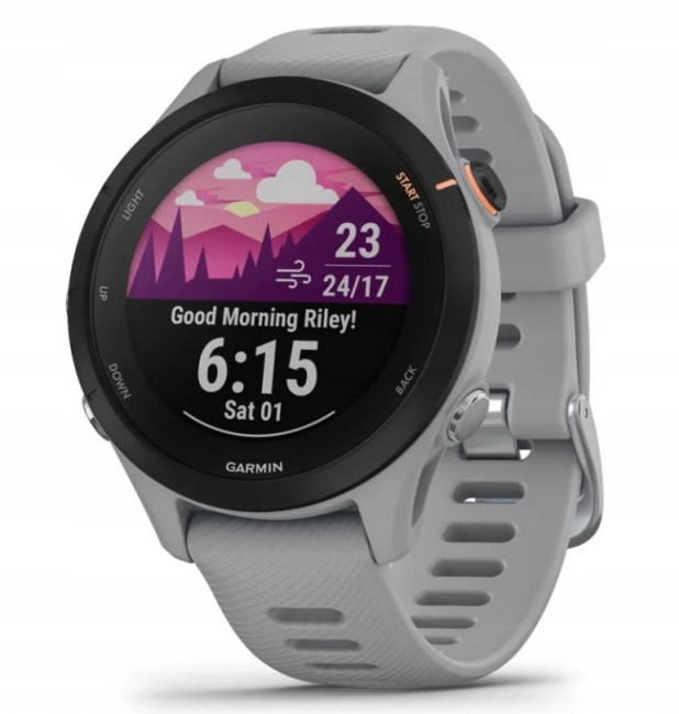 Smartwatch Garmin Forerunner 255S Powder Grey Szary