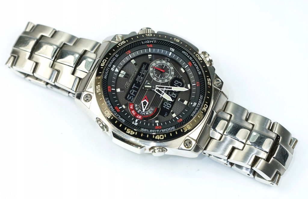 エディフィス ECW-M300-1AJF 稼働品】EDIFICE CASIO/カシオ ECW-M300 タフソーラー｜Yahoo