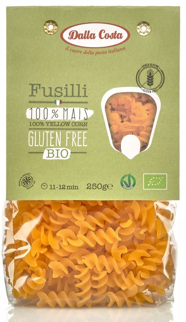 MAKARON (KUKURYDZIANY) ŚWIDERKI FUSILLI BEZGLUTENO