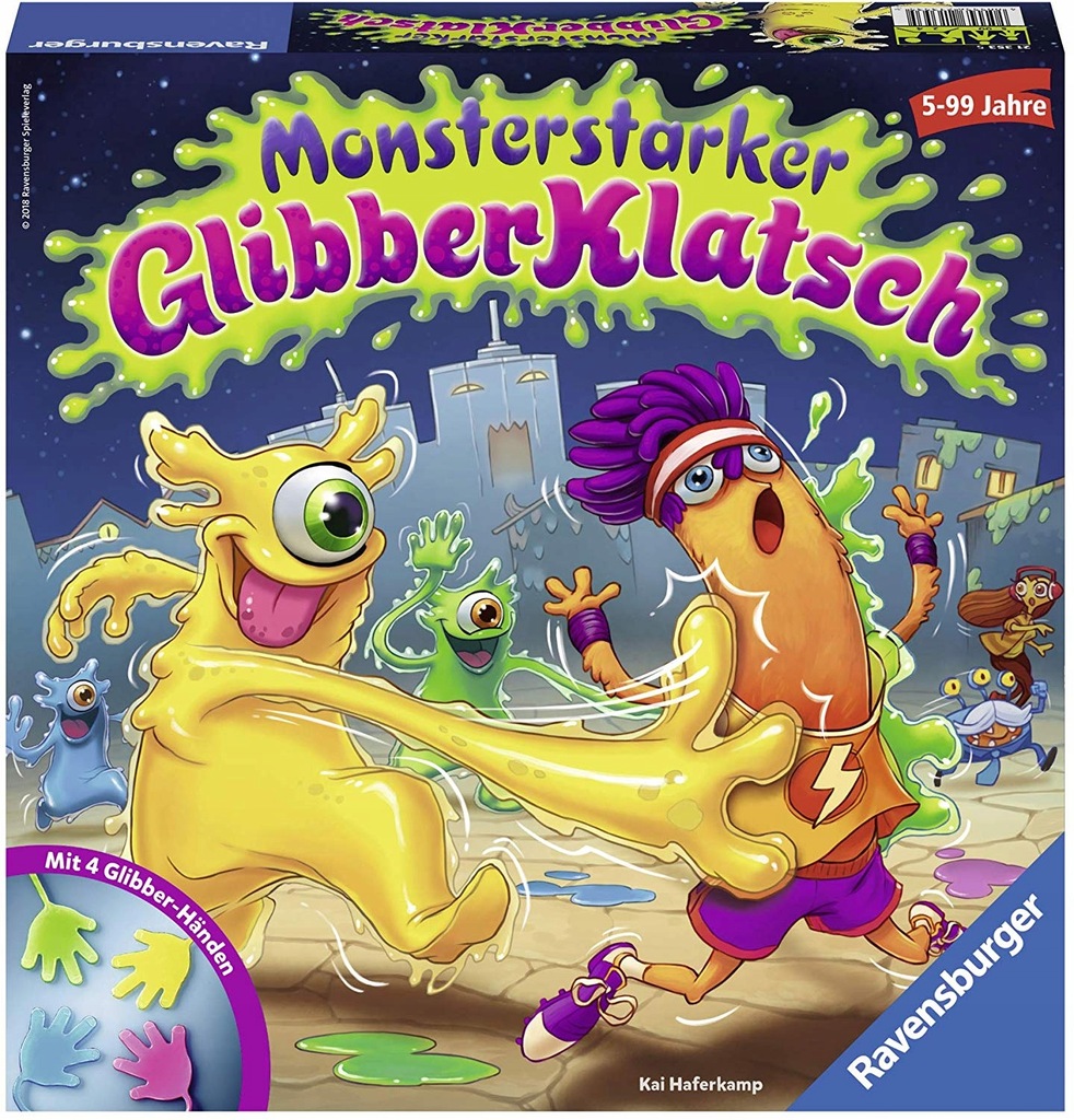 Ravensburger 21353 Gra Planszowa Monster Slap/brak