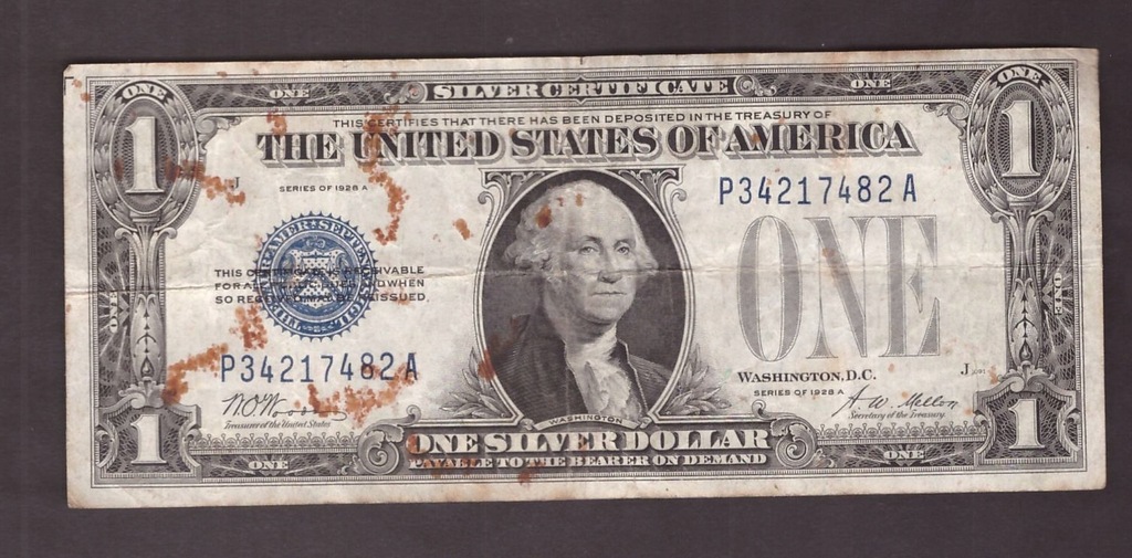 USA - banknot - 1 Dolar 1928 (M6546)