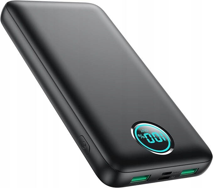 Powerbank 26800 mAh z szybkim ładowaniem USB C iPosible czarny
