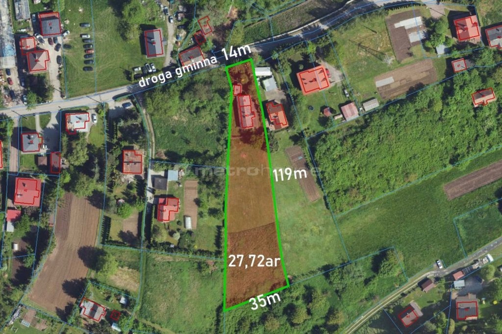 Działka, Rzeszów, 2879 m²