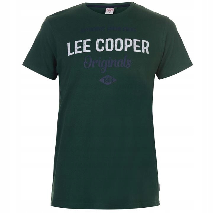 Bluzka T-shirt męska ZIELONY Lee Cooper ROZ. M