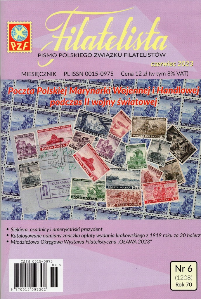 Pismo Filatelista 2023/06 - czerwiec