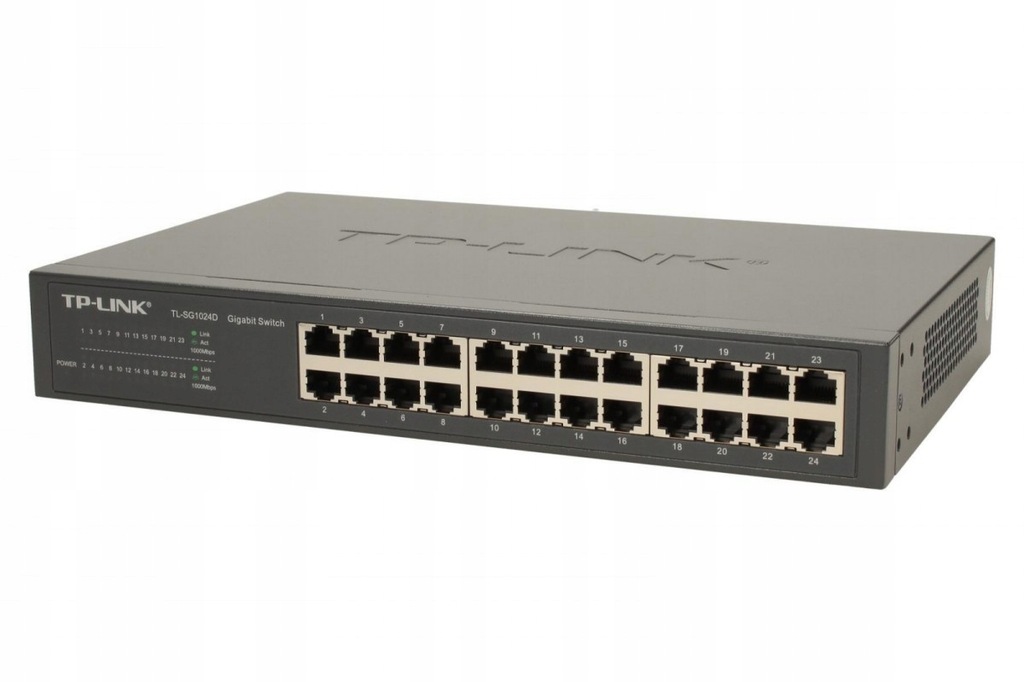 Gigabit Switch TP-Link SG1024D L2 24 porty 10/100/1000 Mb/s Desktop