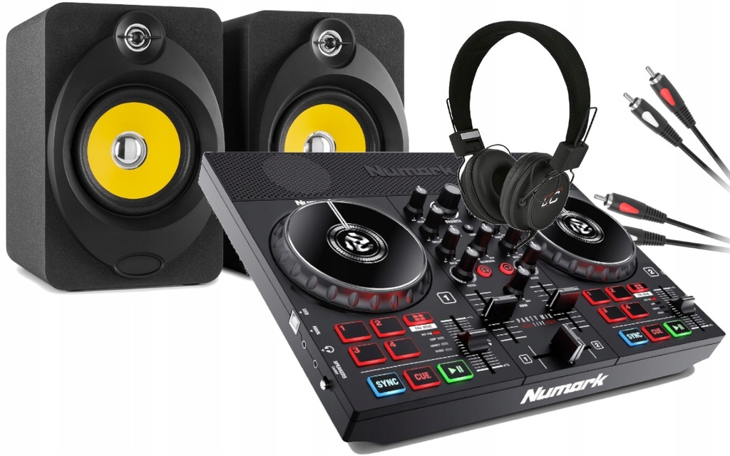 Numark Party Mix Live z Monitorami + Słuchawki Cza 11771940210