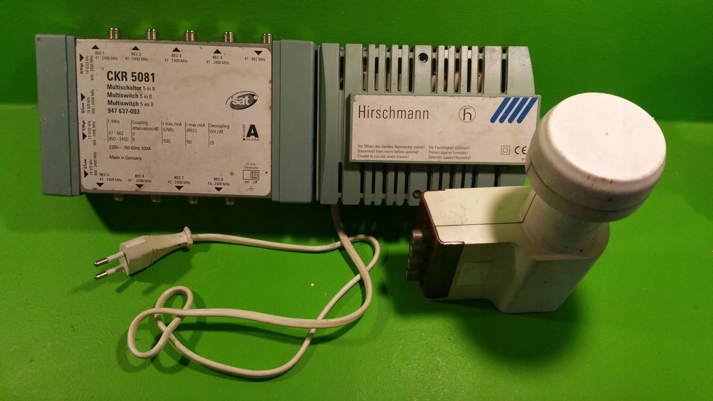 MULTISWITCH HIRSCHMANN 5081 5/8 KONWERTER QUATTRO