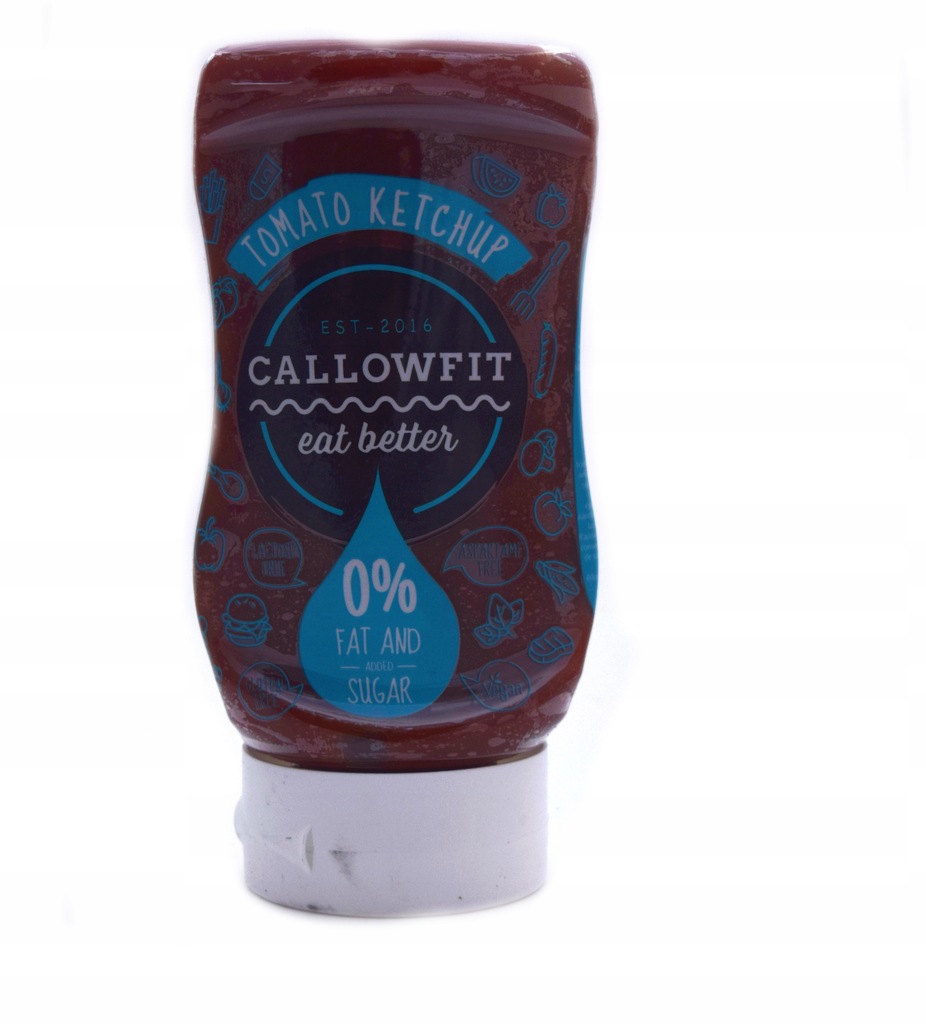CallowFit Sauce 300ml SOS KETCHUP LOW CALORIES