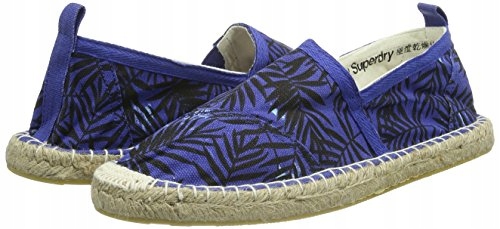 SPRDRY GRANATOWO CZARNE ESPADRYLE PRINT (45)