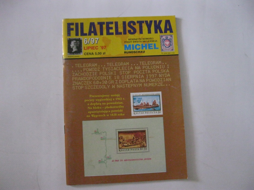 Filatelistyka nr.6/1997 Lipiec