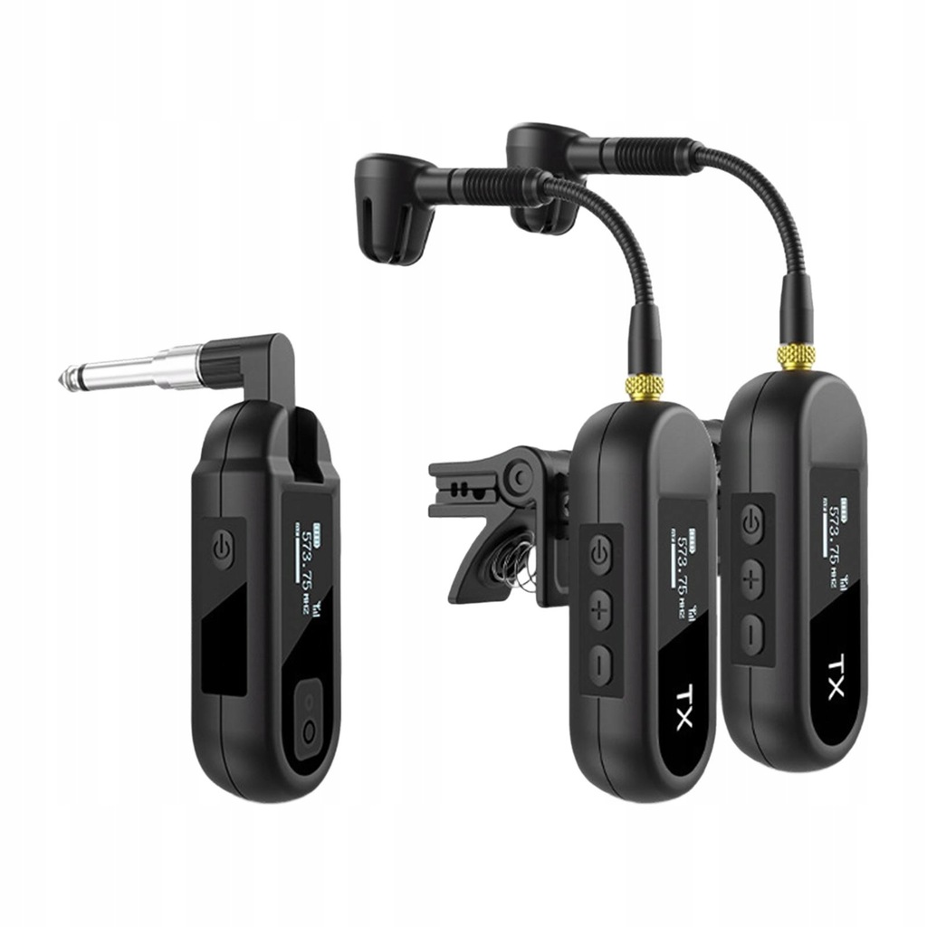 Sax Microphone Horn Personal Exercises Cello Live Show Plug and 2 Channel