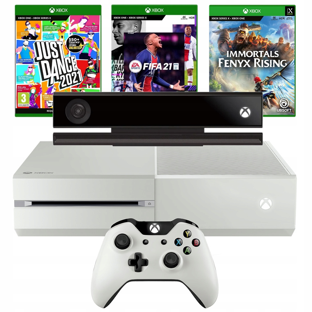 NOWA Konsola Microsoft XBOX ONE + KINECT + GRY