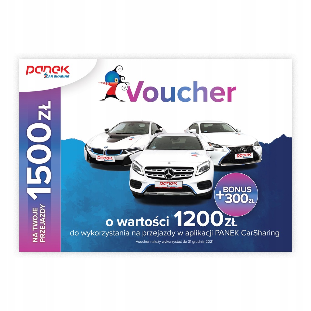 Zestaw Voucher 1500zł + gadżety PANEK