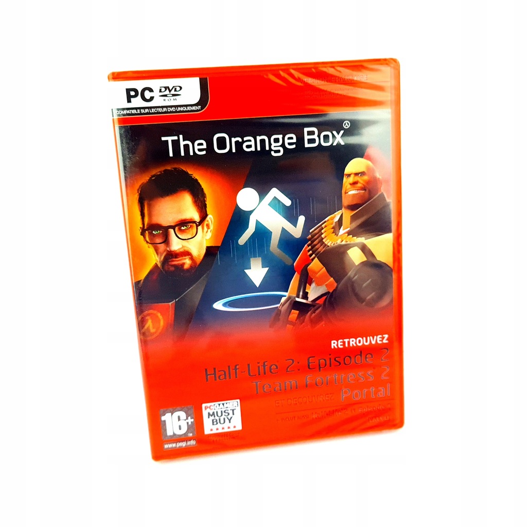 NOWA THE ORANGE BOX PORTAL 1 HALF LIFE 2 PC