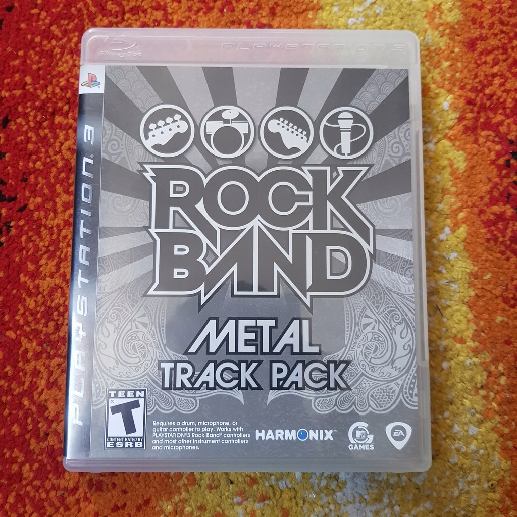 Rock Band Metal Track Pack Playstation 3 PS3