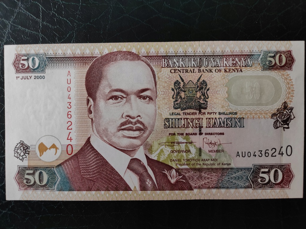 Kenia P.36e 50 shilingi unc 2000