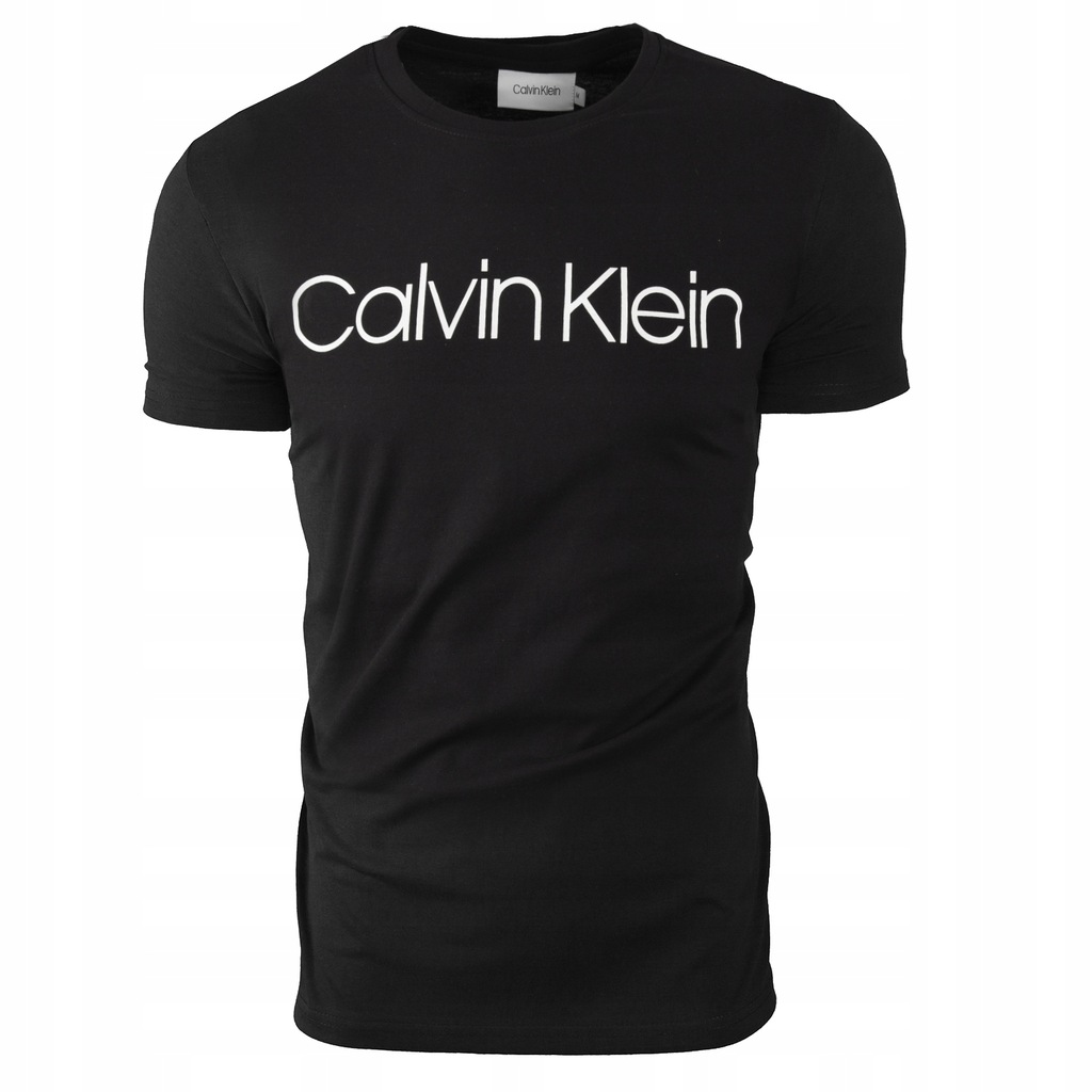 KOSZULKA CALVIN KLEIN T-SHIRT MĘSKI CZARNY L