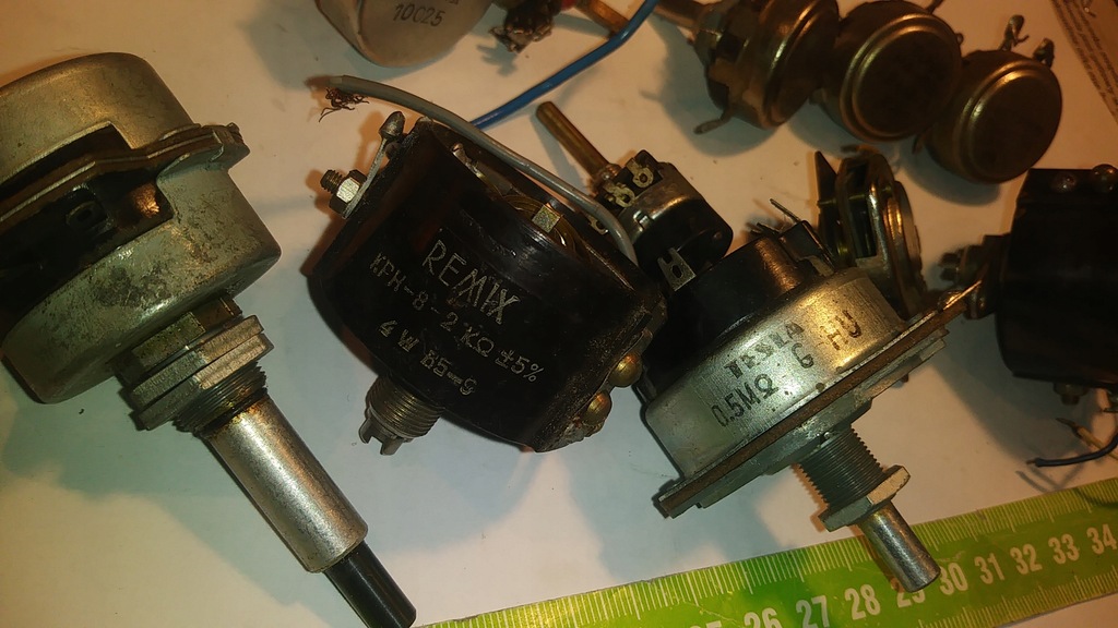 Купить Ламповый радиопотенциометр Старый комплект, полный: отзывы, фото, характеристики в интерне-магазине Aredi.ru