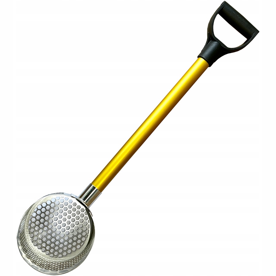 Sito Sand Scoop plażowe z trzonkiem - 17 cm
