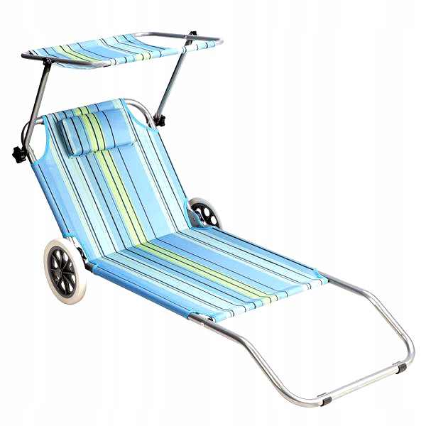 wózek leżak na plażę
