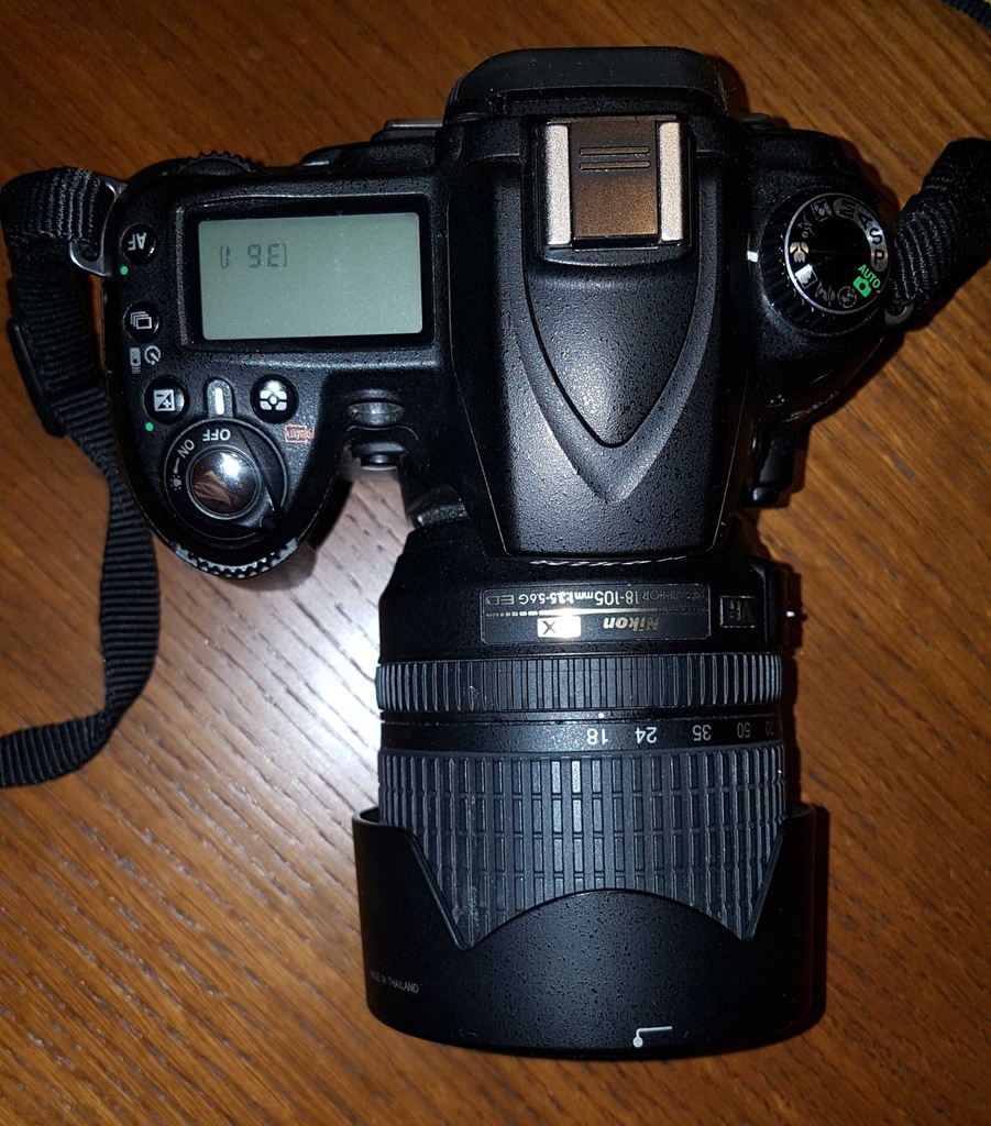 Lustrzanka Nikon D90 + obiektyw Nikkor DX 18-105VR - 7714247381