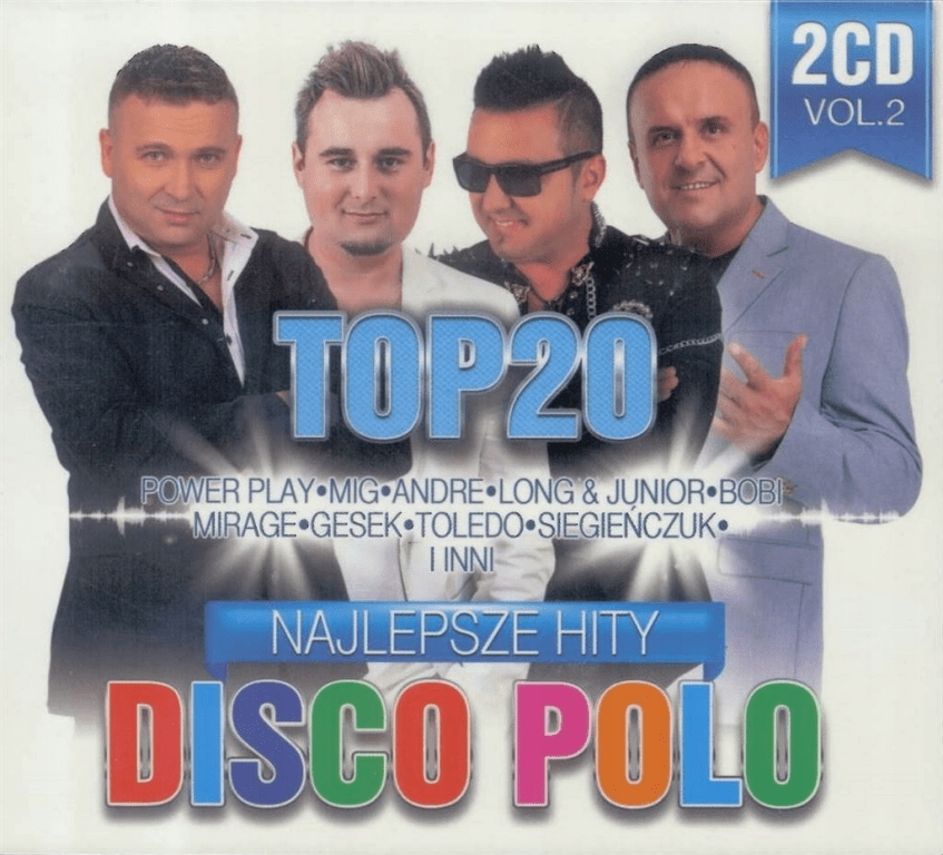 TOP 20 NAJLEPSZE HITY DISCO POLO 2CD