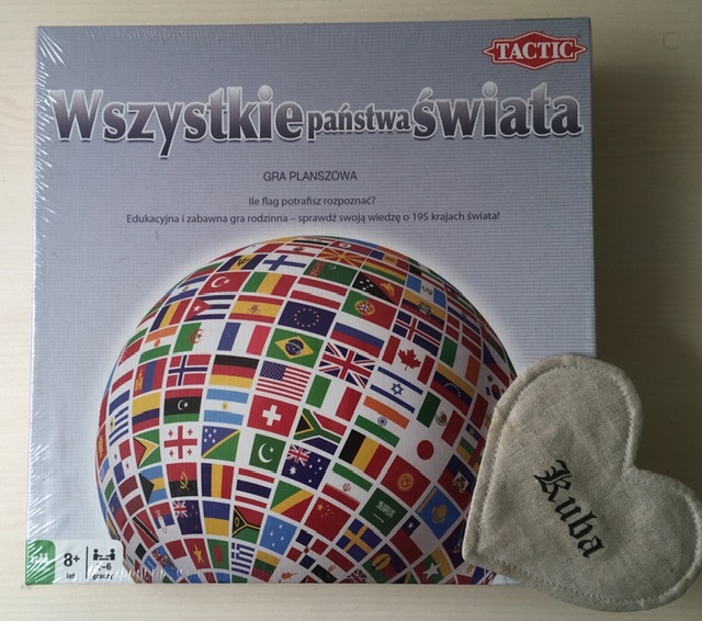 Gra planszowa WSZYSTKIE PAŃSTWA ŚWIATA  FOLIA!!!