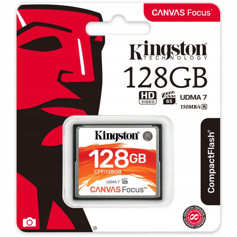 Купить KINGSTON Focus 128 ГБ CF Compact Flash, 150/130 МБ/с: отзывы, фото, характеристики в интерне-магазине Aredi.ru