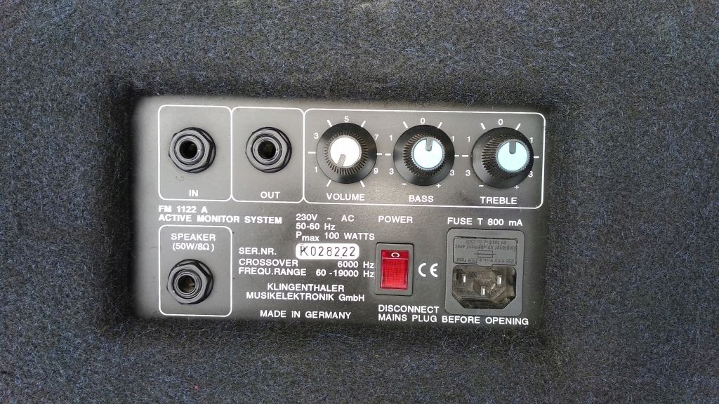 Aktywny monitor sceniczny made in Germany! KME