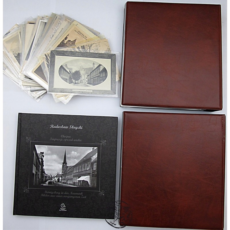 Kolekcja przedwojennych pocztówek z Chojny-250 szt