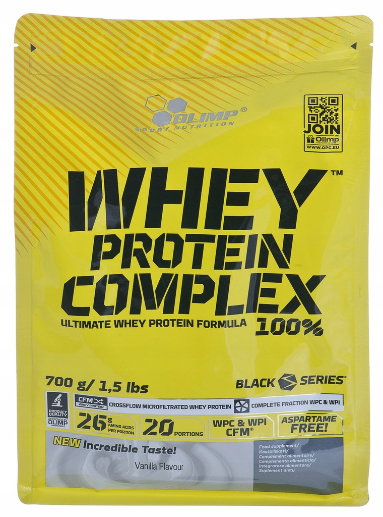 Olimp Whey Protein Complex 100% (0,7kg wanilia)