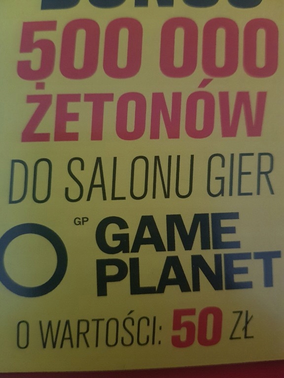 500k żetonów do Game Planet