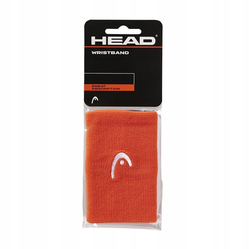 FROTKI NA RĘKĘ HEAD WRISTBAND 5'' ORANGRE 2 SZT