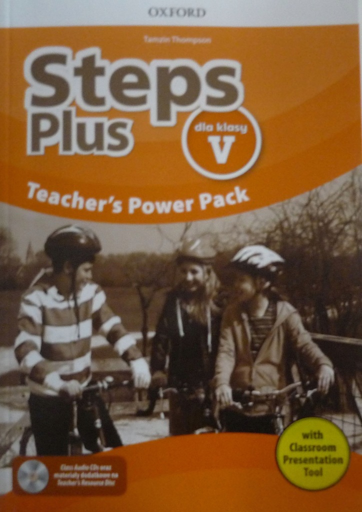 Steps Plus 5 książka nauczyciela CD DVD testy Tool