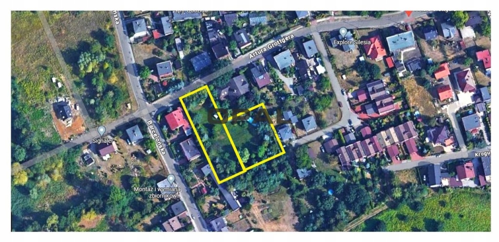 Działka, Katowice, 3615 m²