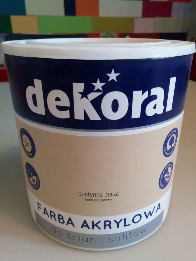 DEKORAL emulsja akrylowa w 2,5l pustynna burza