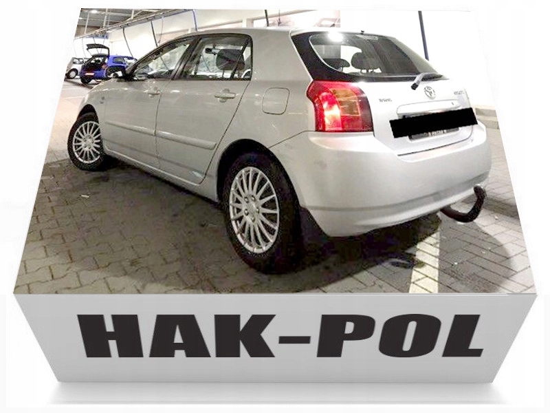 Hak Holowniczy+W Toyota Corolla E12 02-07Hatchback - 7018405599 - Oficjalne Archiwum Allegro